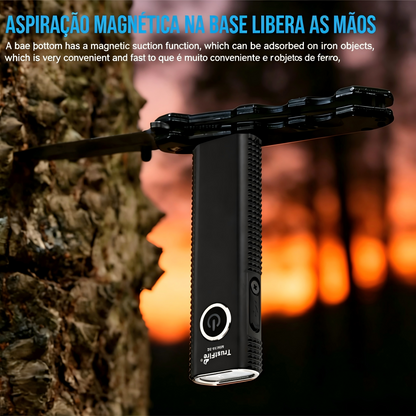 Lanterna EDC MINIX6-SE 1500LM com Luz UV Recarregável USB-C TrustFire