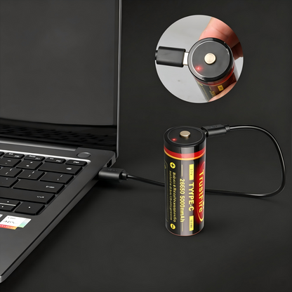 Lanterna de Mergulho DF006 2300LM à Prova d'Água 70M Recarregável Type-C TrustFire