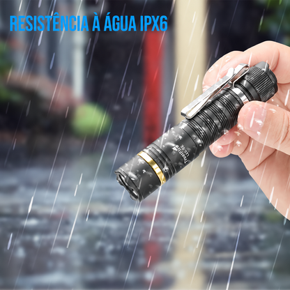 Lanterna Tática L2S-SE 1050LM Recarregável EDC com Clip Bidirecional TrustFire