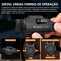 Lanterna de Pistola GM36L 2350LM Recarregável USB-C TrustFire | Lanterna de Arma