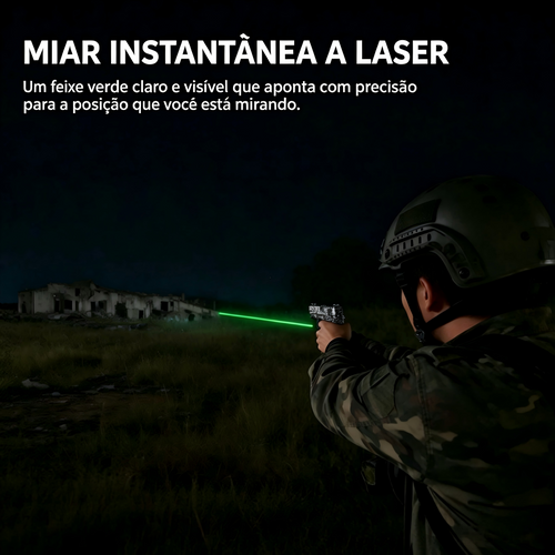 Lanterna de Pistola GM36L 2350LM Recarregável USB-C TrustFire | Lanterna de Arma