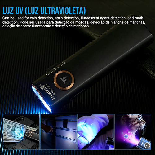 Lanterna de Cabeça MINIX3 1050LM Multifuncional Recarregável TrustFire