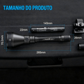 Lanterna Tática T90R Longo Alcance 4800LM TrustFire (Kit)