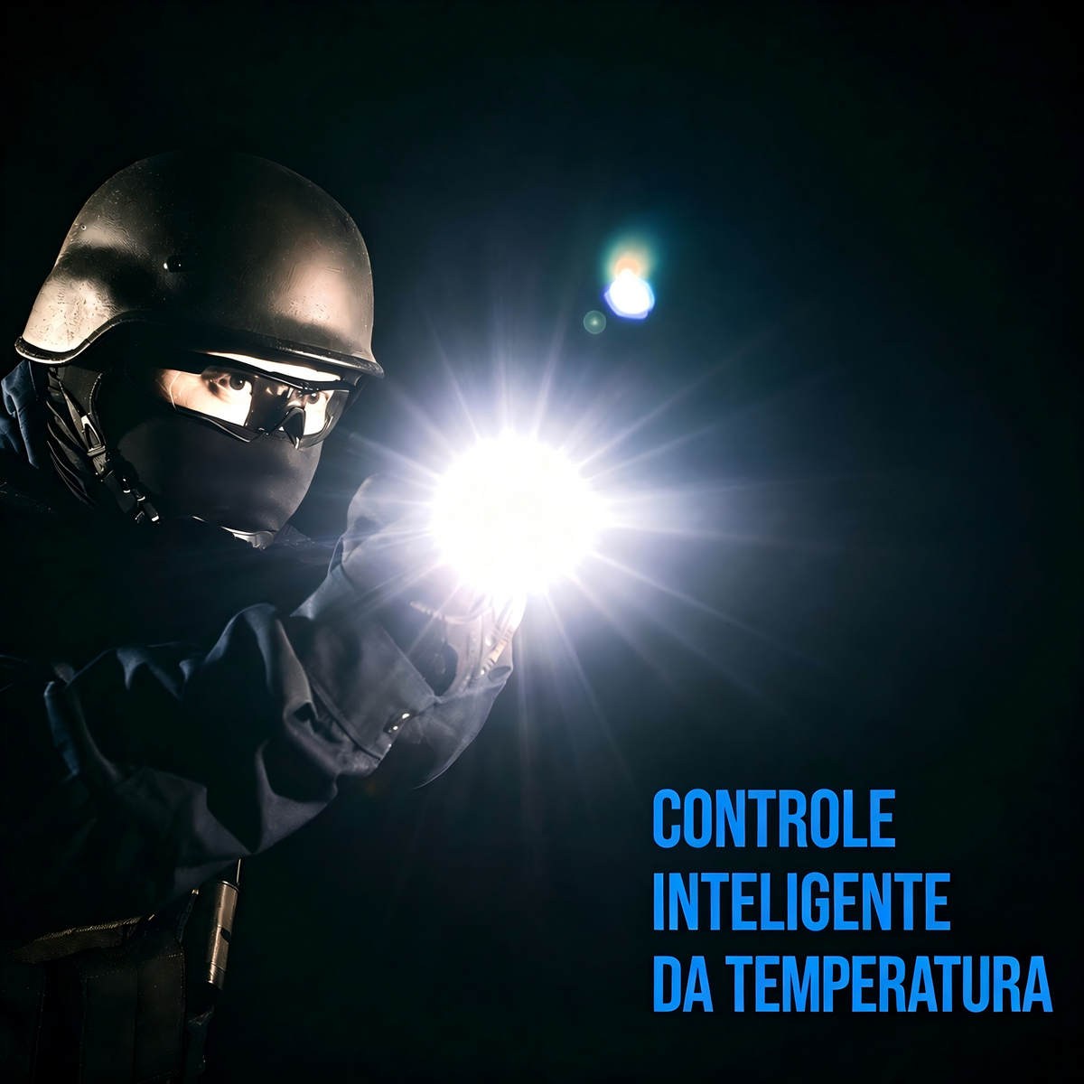 Lanterna Tática GM23 Preta 800LM TrustFire | Lanterna de Arma